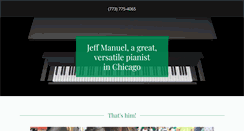 Desktop Screenshot of jeffmanuelpianist.com