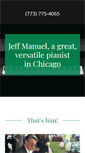 Mobile Screenshot of jeffmanuelpianist.com