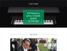 Tablet Screenshot of jeffmanuelpianist.com